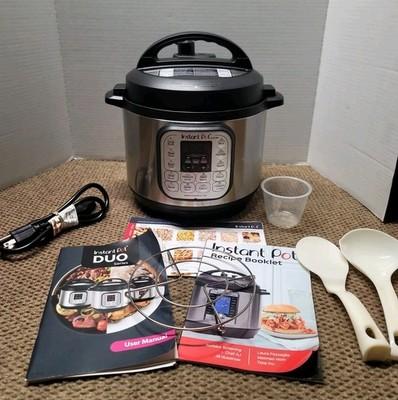 Instant Pot Duo Mini 3 Quart Electric Pressure Cooker 7-in-1 Tested Working