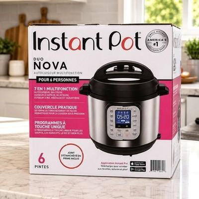 Instant Pot Duo Nova 6 quart 7-in-1 Programmable Pressure Cooker - NEW in Box