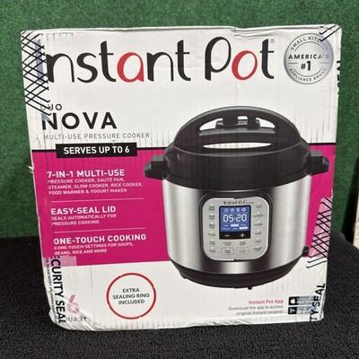 Instant Pot Duo Nova 6 quart 7-in-1 Programmable Pressure Cooker - NEW in Box