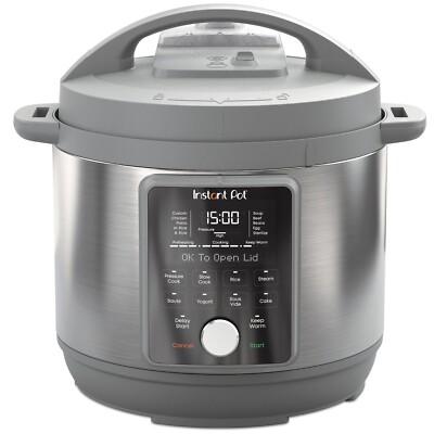 Instant Pot Duo Plus 6 Quart Multi-Use Pressure Cooker V4 - New