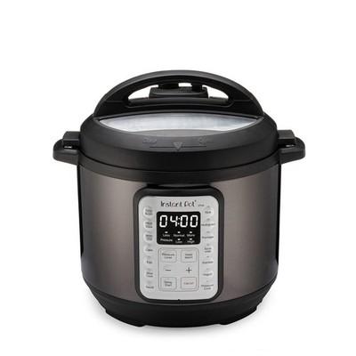 Instant Pot Viva 6Qt 9-in-1 Pressure Cooker, Black Stainless