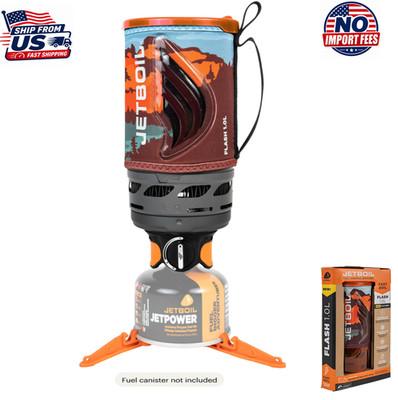 Jetboil Flash 1.0 L Propane Fast Boil Stove System Camping w/Cooking Cup