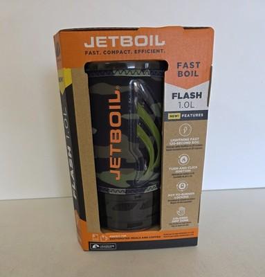 Jetboil Flash 1.0L Portable Fast Boil Stove for camping and backpacking