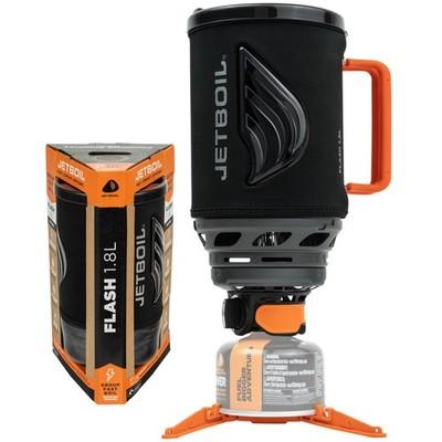 Jetboil Flash 1.8L Fast Boil Stove for Camping and 1.8 Liter, Carbon