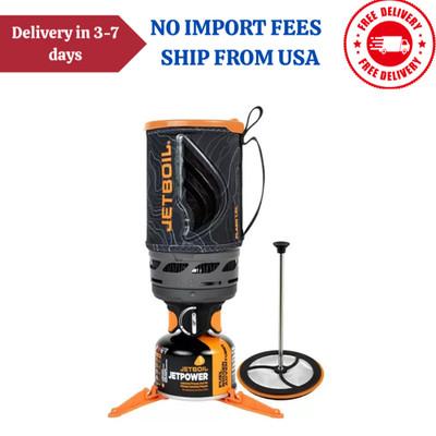Jetboil Flash Java 1.0L Backpacking Stove & French Coffee Press, Topo NEW