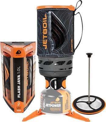 Jetboil Flash Java Portable Fast Boil Stove and Coffee Press for Camping and Bac