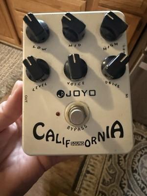 JOYO Overdrive Distortion Pedal Amp Simulator Rock Tones from OD to Dist for Ele