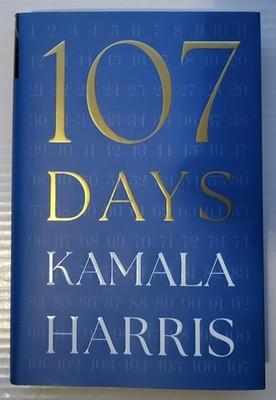 Kamala Harris Vice President Signed BOOK 107 Days Hardcover Autographed IN HAND!