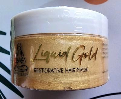 KARMA BEAUTY - Liquid Gold - Restorative Hair Mask - 6.7 Oz - Sealed