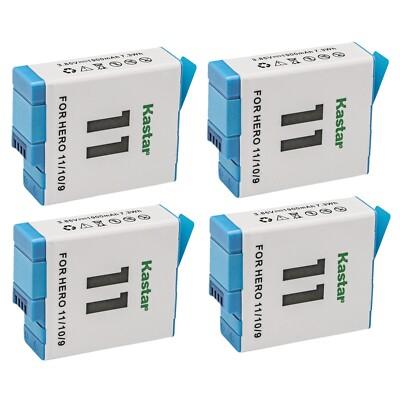 Kastar Battery Pack Replacement for GoPro HERO11 Black Action, HERO10, HERO9