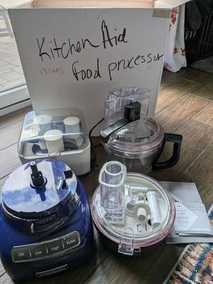Kitchen Aid 13 Cup Exact Slice Food Processor & Dicing Kit KFP1356GC Cobolt Blue