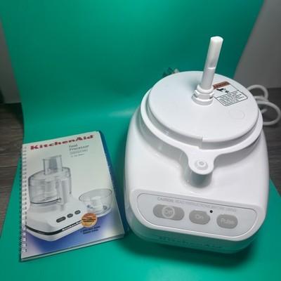 KitchenAid 11-Cup Food Processor KFP600WH White Motor Base Only - TESTED & WORKS