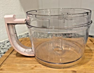KitchenAid 12-Cup Food Processor KFP750 Replacement Work Bowl with Pink Handle