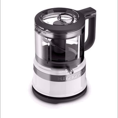 KitchenAid 3.5 Cup Food Chopper Countertop, 2-Speed, White (KFC3516)