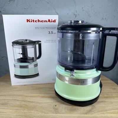 KitchenAid 3.5 Cup Mini Food Processor - KFC3516 - Ice Blue (FADING) - TESTED