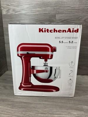 KitchenAid 5.5qt Bowl-Lift Stand Mixer - KSM55 - Empire Red