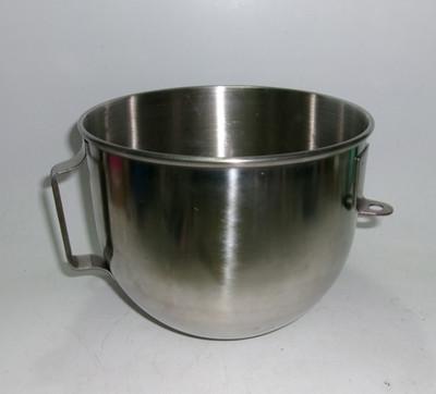KitchenAid 5 Qt Lift Mixer Bowl Polished Stainless Steel w/ Flat Handle – Used