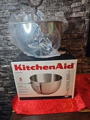 KITCHENAID 5 QUART BOWL LIFT SS MIXING BOWL STAND MIXER - NEW