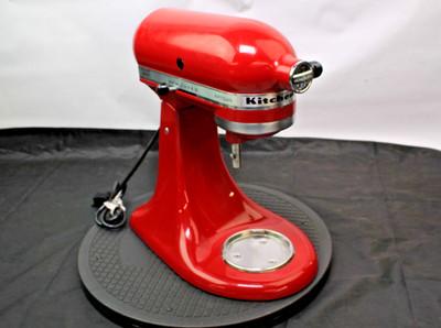 KitchenAid 5QT Tilt-Head Stand Mixer Red Artisan 9KSM150PSER AS IS