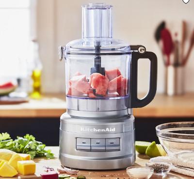 KitchenAid 7-Cup Food Processor KFP0718CU 250W 3-Speed Stainless Steel
