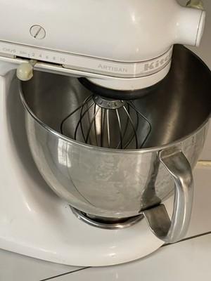 KitchenAid Artisan 5Qt Tilt Head Stand Mixer White 325W KSM150 Tested Working