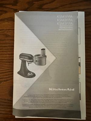 KitchenAid Food Processor Attachment with Dicing Disc, Model KSM2FPA