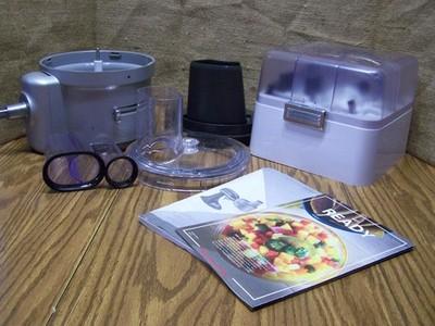 Kitchenaid Food Processor Attachments for Stand Mixer KSM2FPA w/ Case Blades
