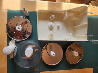 KitchenAid Food Processor KFP600WH Accessories With Blades & Discs Original Case