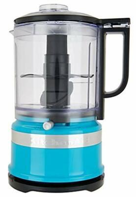 KitchenAid KFC0516CL 5 Cup Food Chopper, Crystal Blue (Used)