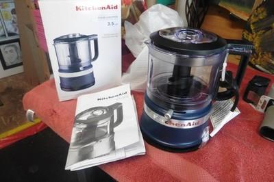 KitchenAid KFC3516IB 3.5 Cup Food Chopper Kitchen Aid Blue
