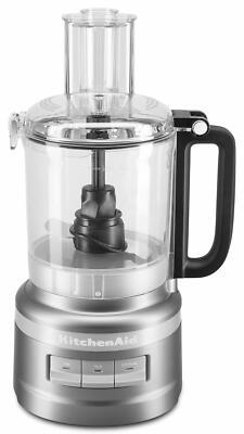 KitchenAid KFP0918CU Easy Store Food Processor, 9 Cup, Contour Silver