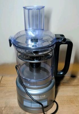 KitchenAid KFP0919CU 9 Cup Plus Food Processor, Contour Silver/Tested