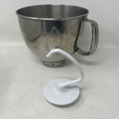 KitchenAid KSM150 Stainless Steel Mixing Bowl with Handle 5 qt + 1 Attachment