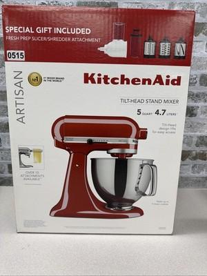KITCHENAID KSM150FBER ARTISAN SERIES 5-qt TILT-HEAD STAND MIXER, Empire Red