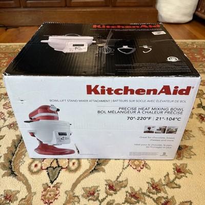KitchenAid KSM1CBL Precise Heat Mixing Bowl, Brand New complete Open Box