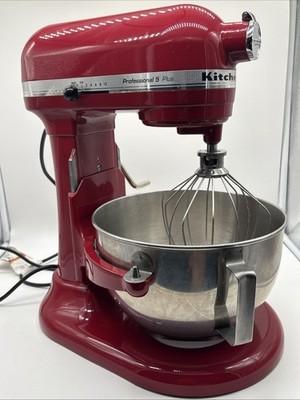 KitchenAid Professional 5 Plus Stand Mixer Red Bowl-Lift Design Attachment/Bowl