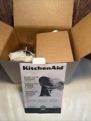 KitchenAid Rotor Slicer Shredder Stand Mixer Attachment RVSA Slice Fruits Vegeta