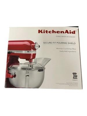 KitchenAid Stand Mixer Accessory- Secure Fit Pouring Shield- KSMBLPS ~ 5-7 Qt