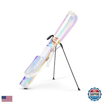 Kvv Lightweight Sunday Golf Stand Bag Colorful Fashion Pitch And Putt Golf Bag