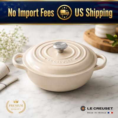 Le Creuset 2.5Qt Signature Enameled Cast Iron French Oven Brioche