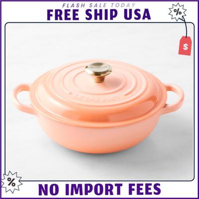 Le Creuset Enameled Cast Iron 2.5 Qt French Oven Peche - NO IMPORT FEE