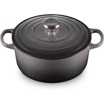 Le Creuset Enameled Cast Iron Signature Round Dutch Oven 4.5 qt Oyster