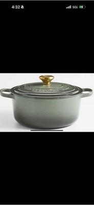 ~Le Creuset *NEW* 7.25Qt Round Dutch Oven - Enameled Cast Iron -*Thyme*