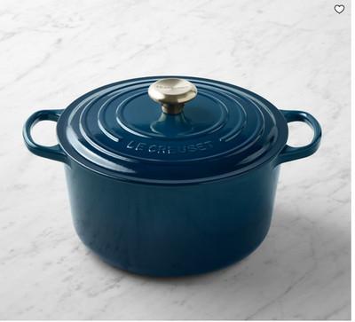Le Creuset Signature Enameled Cast Iron Deep Round Oven, 6.5-Qt