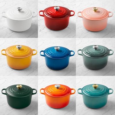 Le Creuset Signature Enameled Cast Iron Deep Round Oven, 6.5-Qt - FULL COLOR