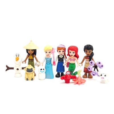 LEGO Disney Princess Mini Doll Bundle 5 Figures w/ Animal Friends & Accessories