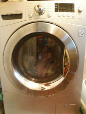 LG WM3455H Front-Load Combo All-In-One Washer/Dryer Metallic FOR PARTS Repair