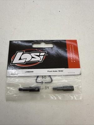 Losi LOSB2009 Front Axles (2) Slider Rare Discontinued B104