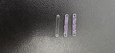 Losi Micro 1/36 Carbon Fiber Steering Links (Purple Color)