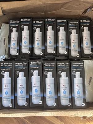 LOT: 10 Genuine LG Replacement Refrigerator Water Filters LT1000P/PC/PCS